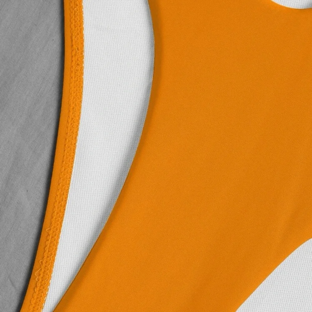Plain Cut-out One Shoulder One Piece Swimsuit - Picture 4 of 6